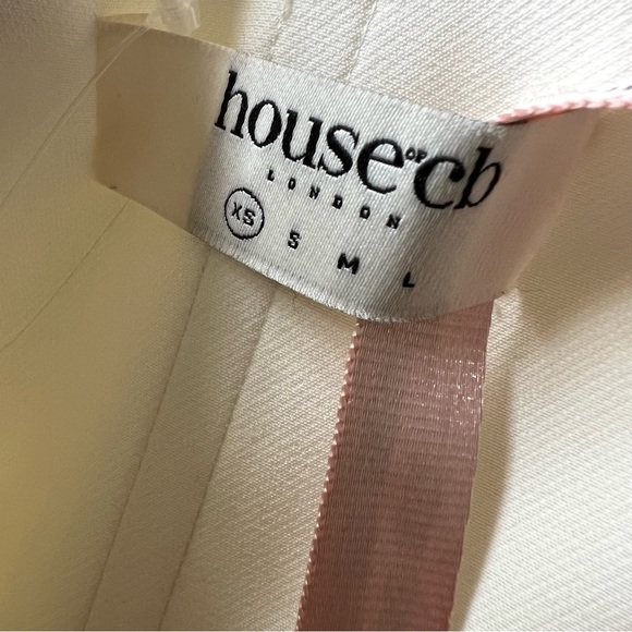 New! House CB London Reva silky cowl draped neck dress 13499 - Picture 11 of 16